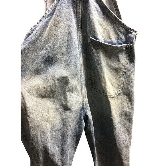 BDG Overalls Women's Size Small Blue Denim Patchwork Cotton Urban Outfitters - Picture 8 of 12